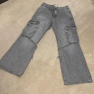 Zara Cargo Jeans